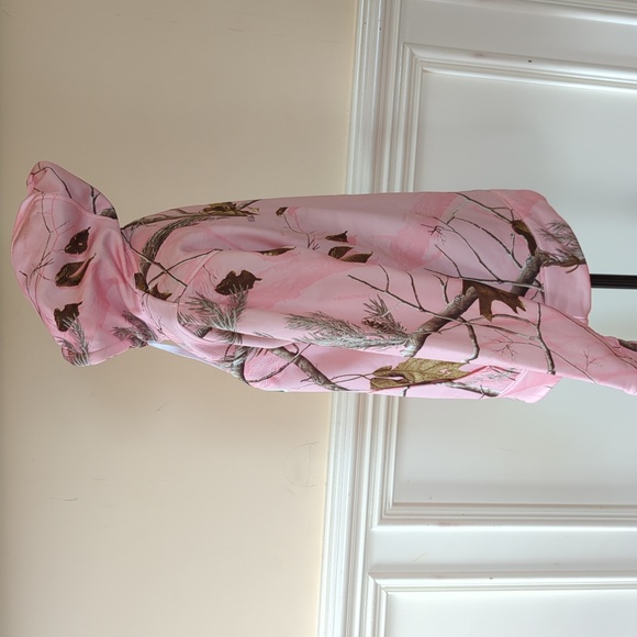Realtree Women's Camo Performance Pullover Fleece Hoodie Sz Small - Picture 8 of 13